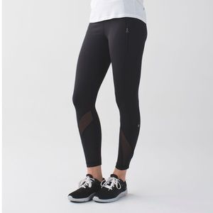 Black Lululemon Inspire Tight Leggings